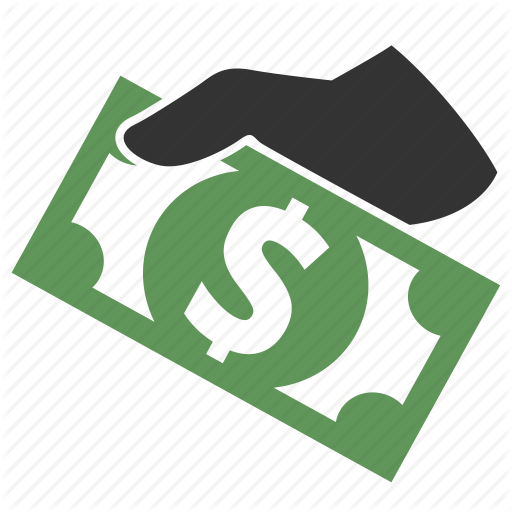 Money Donation Icon Charity Icon Vector Stock Vector - Earn Money By Browsing (512x512)