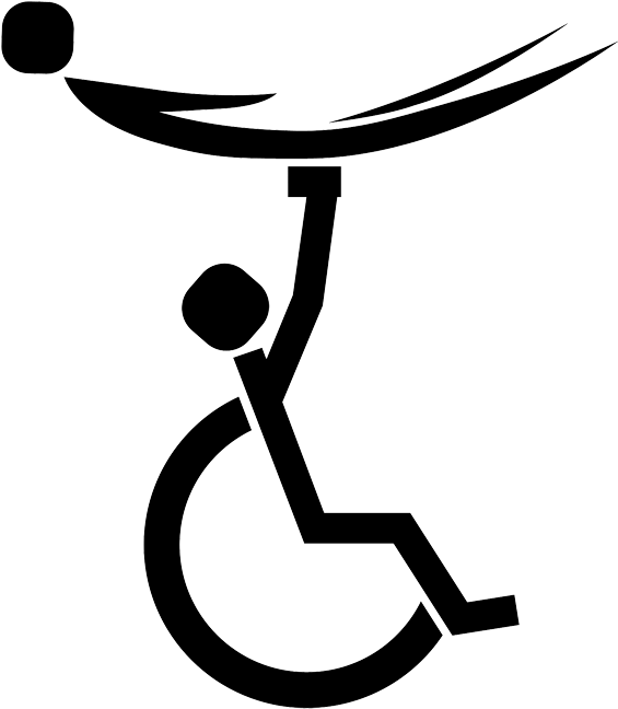 Wheelchair Partner Stunt Cheerleading - Calligraphy (1181x1181)