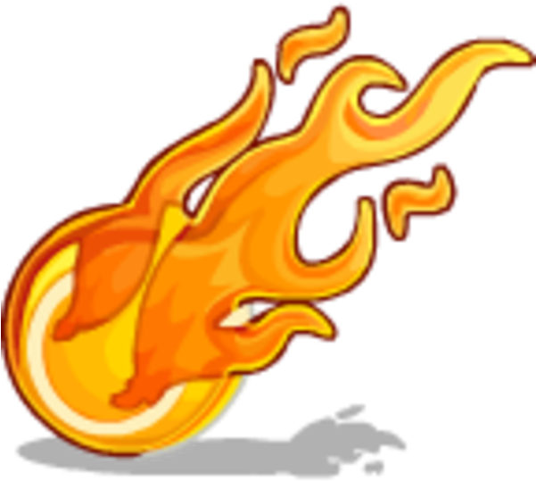 Firefox Fireball Icon Image - Drawing Of A Fireball (600x600)