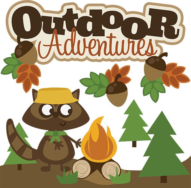 Camp Fire Clipart Outdoor Adventure - Outdoor Adventure Clipart (648x637)