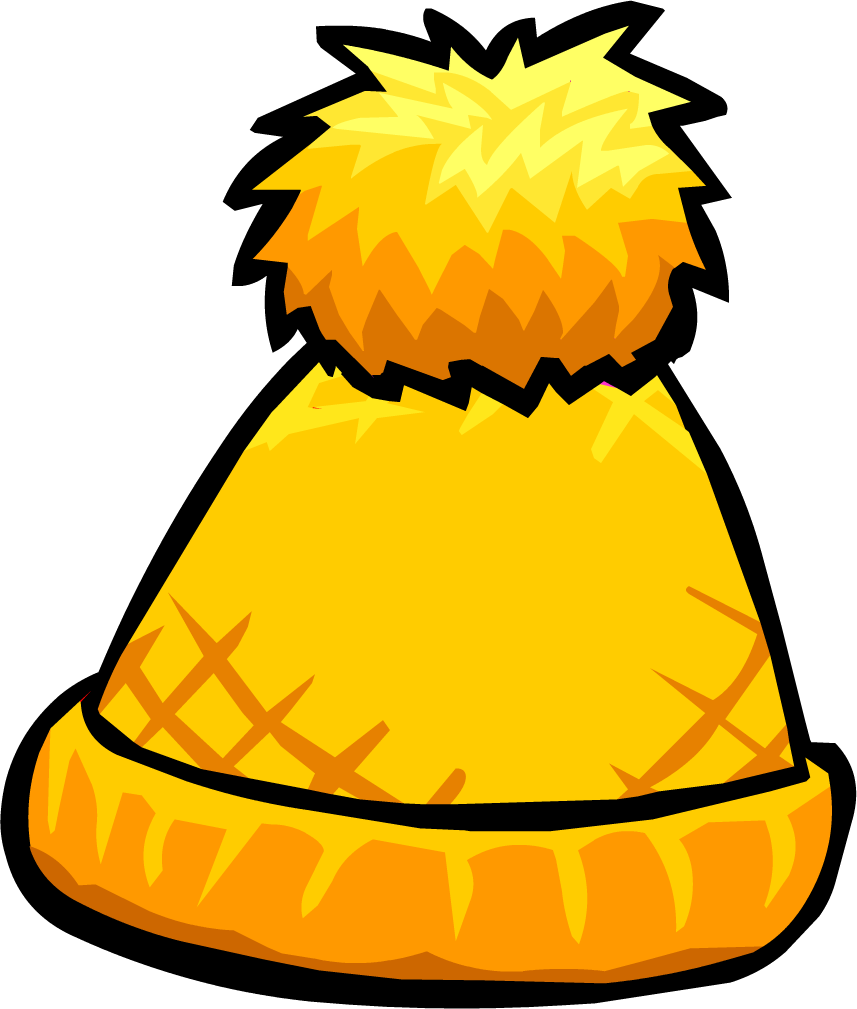 Yellow Pom Pom Toque Clothing Icon Id 1100 - Club Penguin 2010 (857x1009)