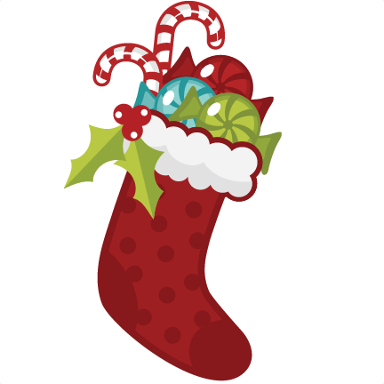 Digital Scrapbooking Cute Clipart Daily Svg Freebies - Cute Christmas Stockings Clipart (1024x1024)