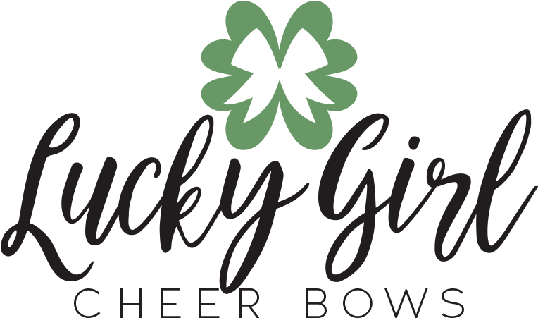Lucky Girl Cheer Bows ~ Cheerleading Hair Bows And - Middle Buckle Buddy Lion (914x500)