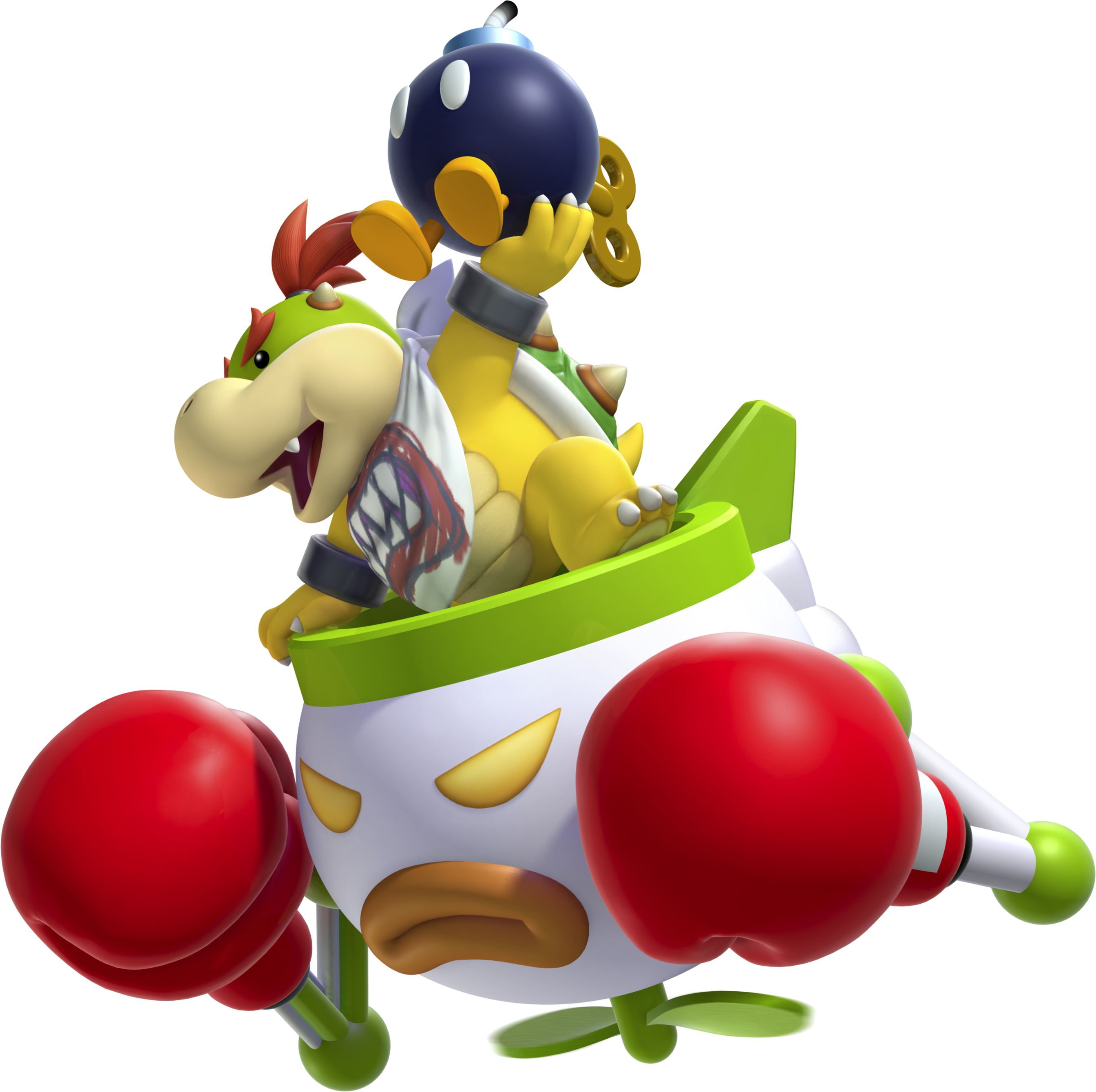Bowser Jr - Super Mario Bowser Jr (2688x2679)