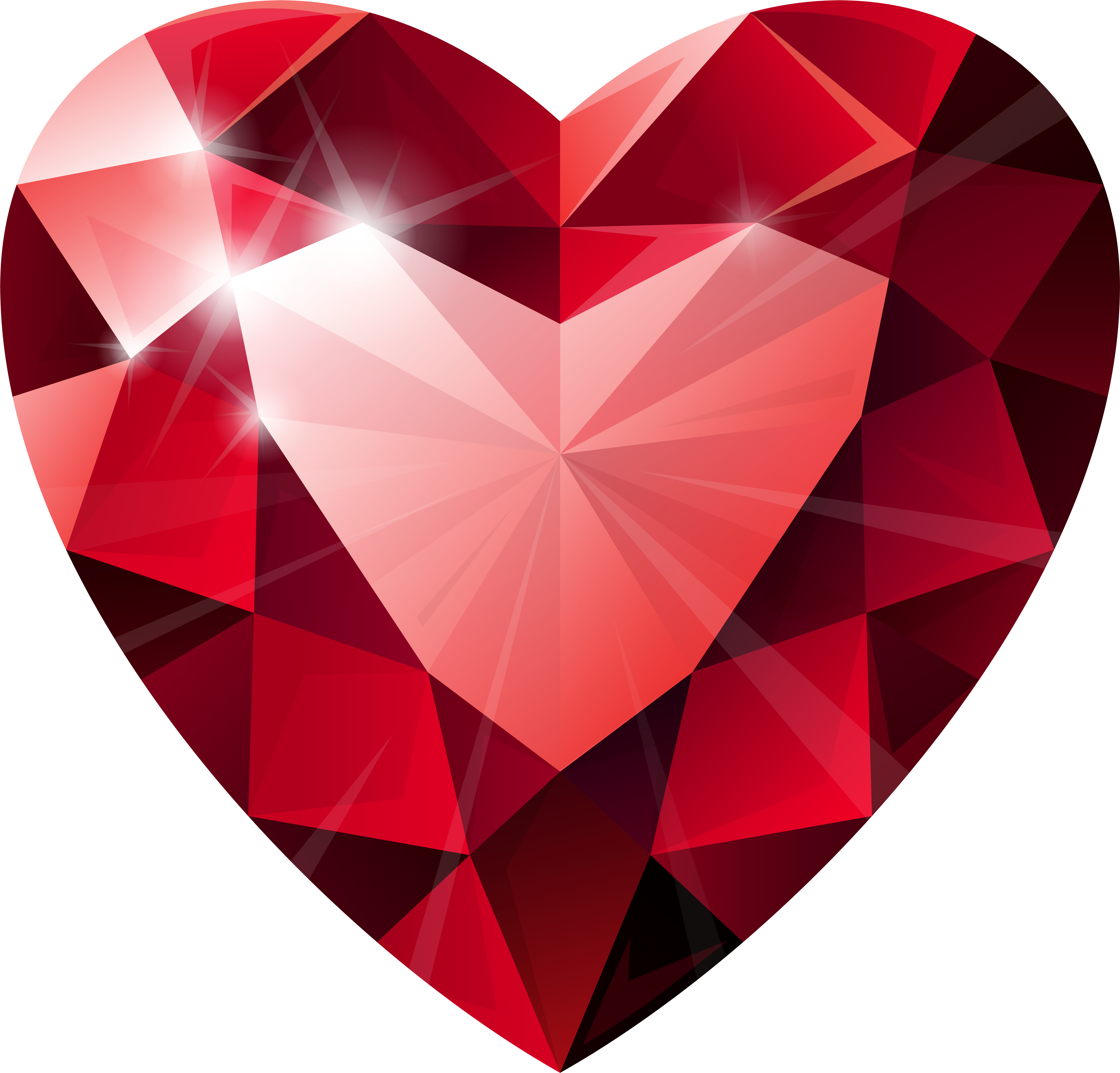 Maroon Clipart Heart - Maroon Clipart Heart (8000x7650)