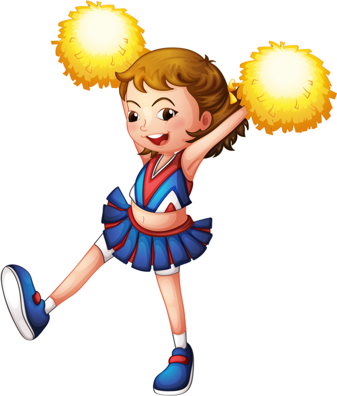 Фото, Автор Soloveika На Яндекс - Pom Pom Girl Clipart (694x800)