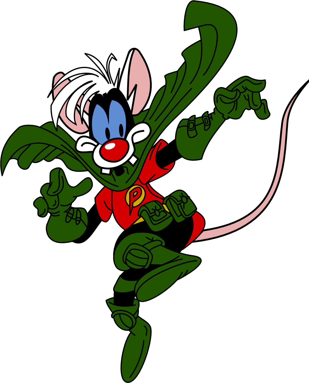 Pinky And The Brain Free Clip Art - Pharfignewton Pinky And The Brain (1207x1547)