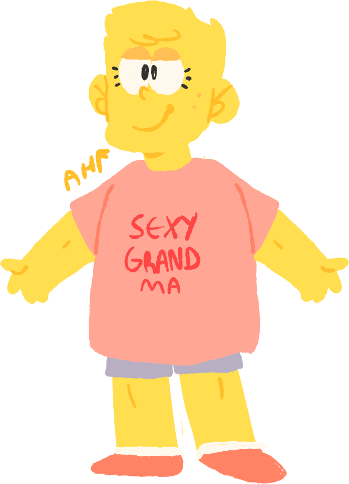 Sexy Grandma By Starry-nightt - Cartoon (693x960)