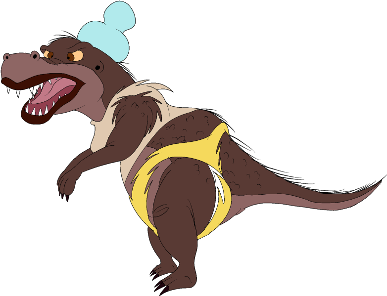 Great Grandma Dinosaur By Nixwerld - Cartoon (800x610)