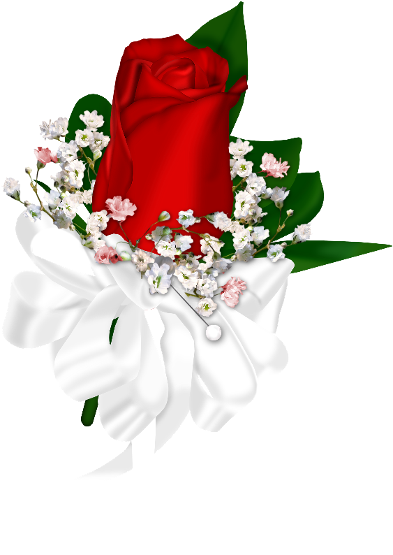 Blue Rose Purple Flower Clip Art - Blue Rose Purple Flower Clip Art (565x800)