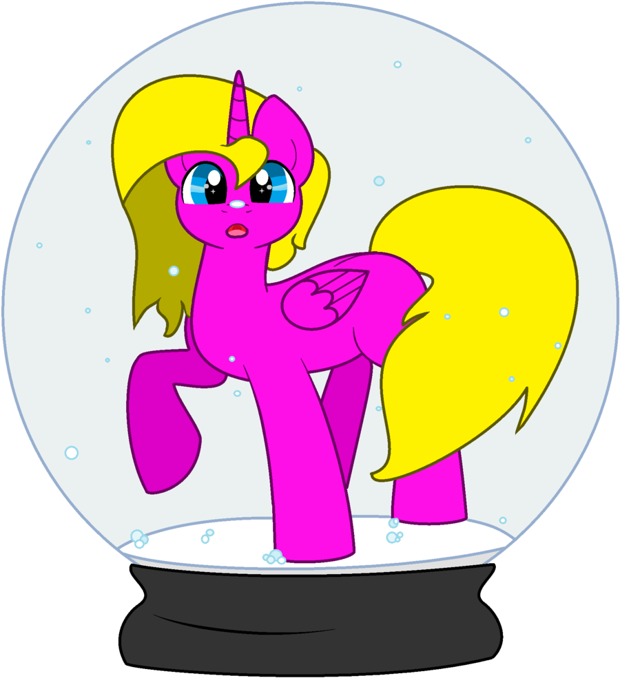 Mlpchannel Glory Snow Globe Christmas By Mlpchannelglory999 - Snow Globe (1024x1006)