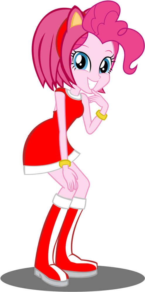 Amy Rose, Artist - Pinkie Pie Amy Rose (576x1024)
