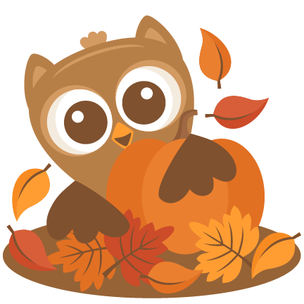 Hoot Clipart Autumn Owl - Miss Kate Cuttables Fall (432x432)