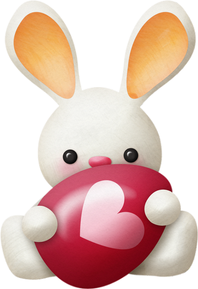 Lapin Png - Pascua Cute Bunnies 3d (390x570)