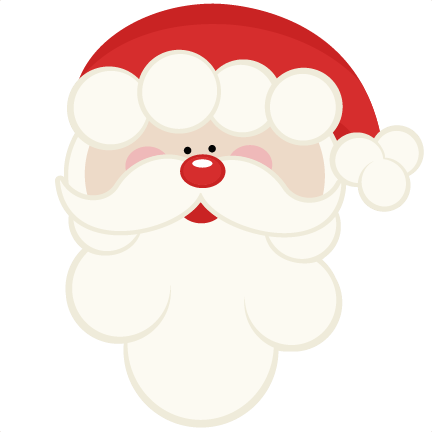 Santa Cut Files For Cricut Svg Cutting Files For Scrapbooking - Cartoon (432x432)