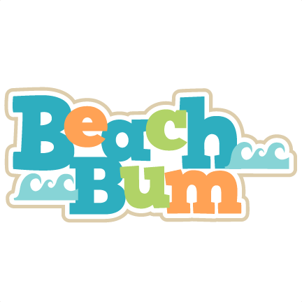 Beach Bum Clipart - Miss Kates Cuttables Wine (432x432)