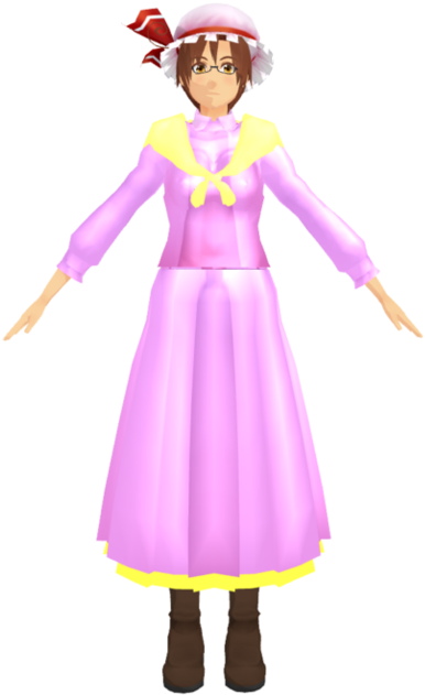 Mmd Grandma Romano Wip By Hetalia-fanart - Mmd Model Grandma (1224x653)