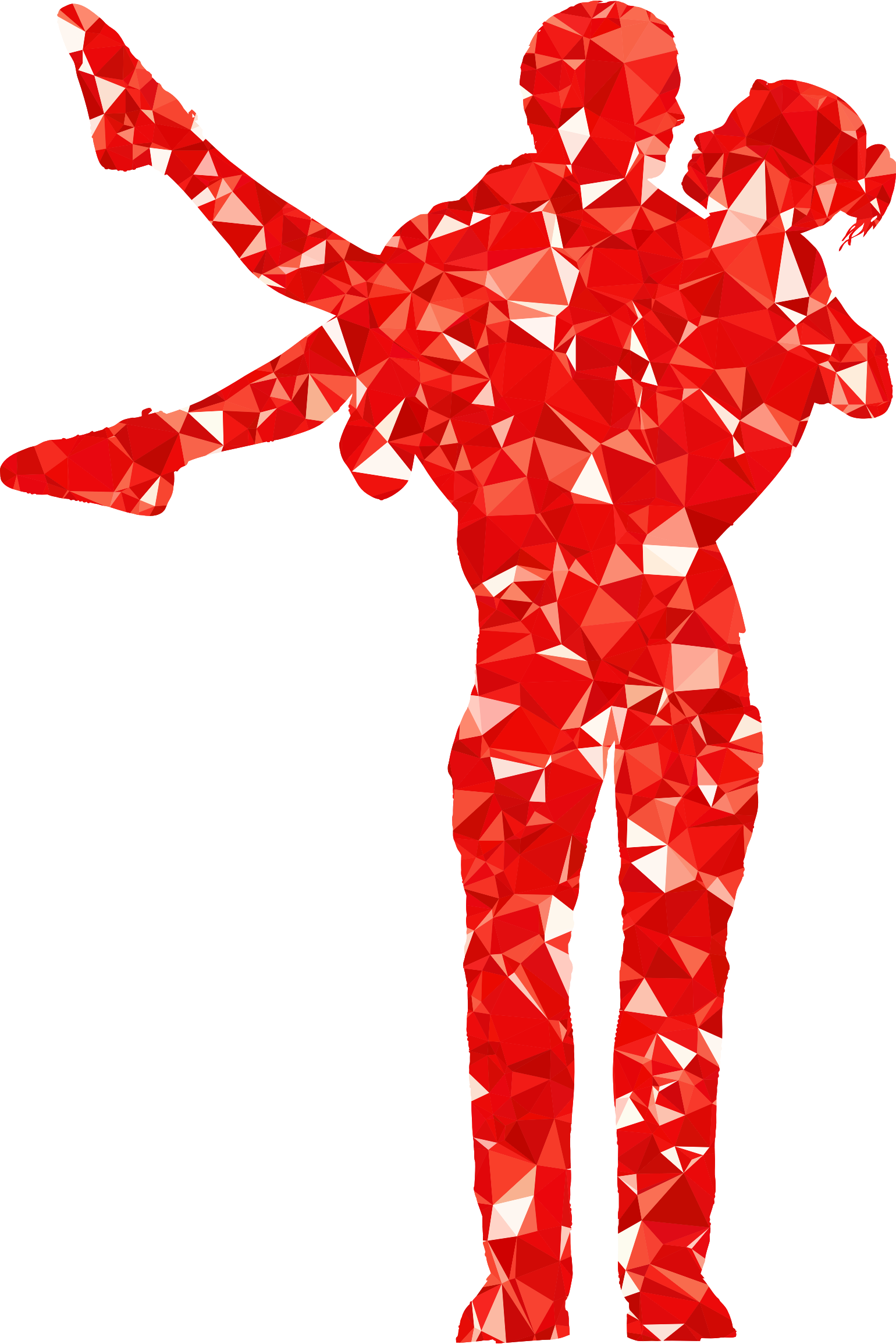 This Free Icons Png Design Of Ruby Couple Silhouette - Red Couple Png (1540x2310)