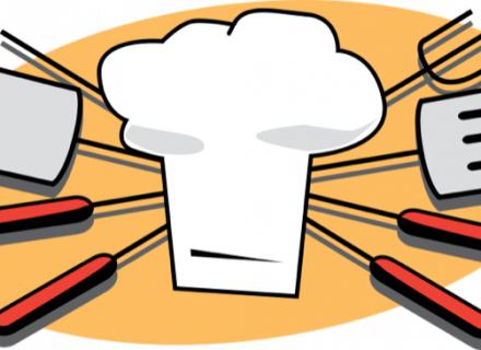 The Kitchen Clipart Animated - Bbq Clipart (440x320)