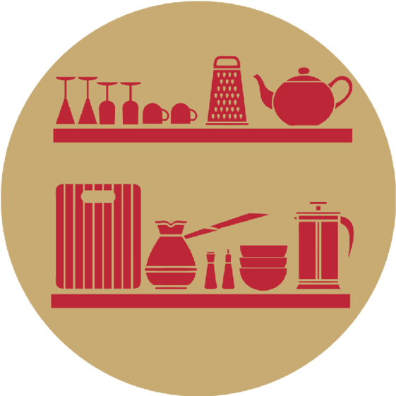 Kitchen Icons Round Picture - Skyline (800x800)