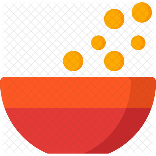 Cereals, Bahery, Bowl, Kitchen, Food, Eat Icon - Circle (512x512)