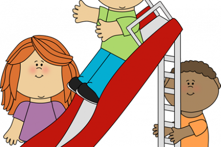 Preschool Outside Time Clip Art - Play Clipart (450x300)