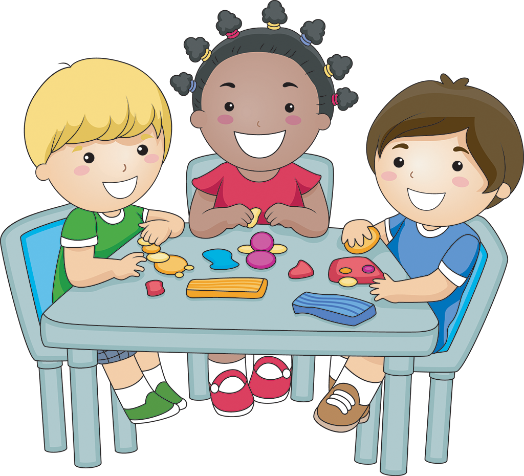 Top 78 Preschool Clip Art - Table Activity Clip Art (1024x930)