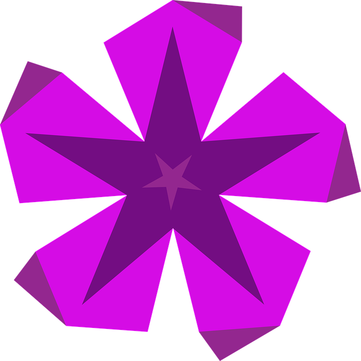 Purple Star Cliparts 5, Buy Clip Art - Estrella Morada Png (720x720)