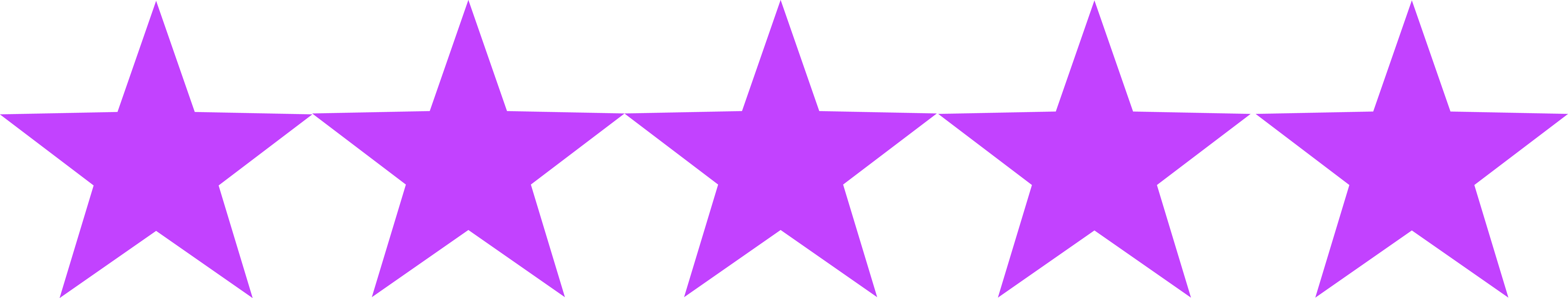 Lent Madness - 5 Star Rating Purple (7307x1388)