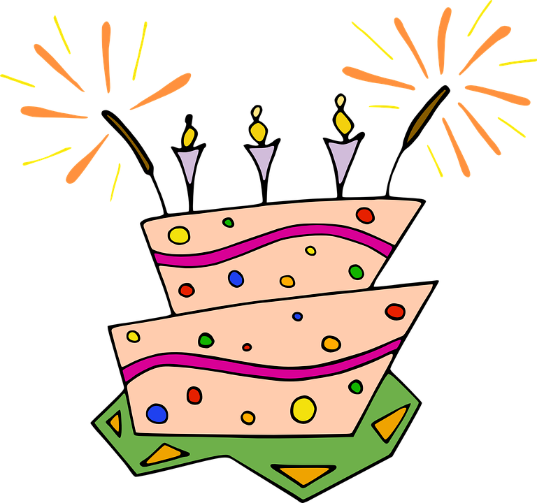 Birthday Celebration Clipart 9, - Funny Birthday Message For Husband (768x720)