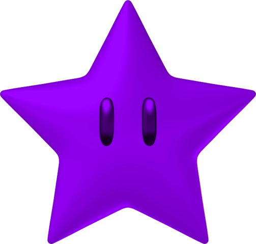 Purple Star By Skylight1989 - Star Purple (503x479)