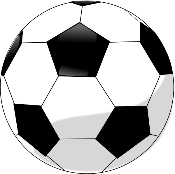 Soccer Ball Clip Art - Soccer Ball Clip Art (600x596)