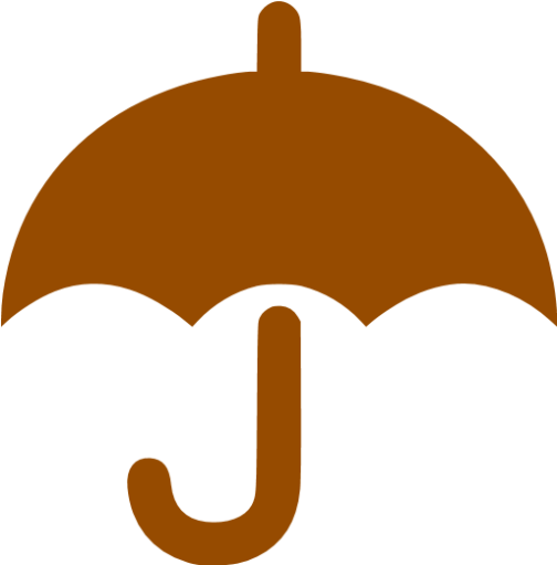 Umbrella Icon Green (512x512)