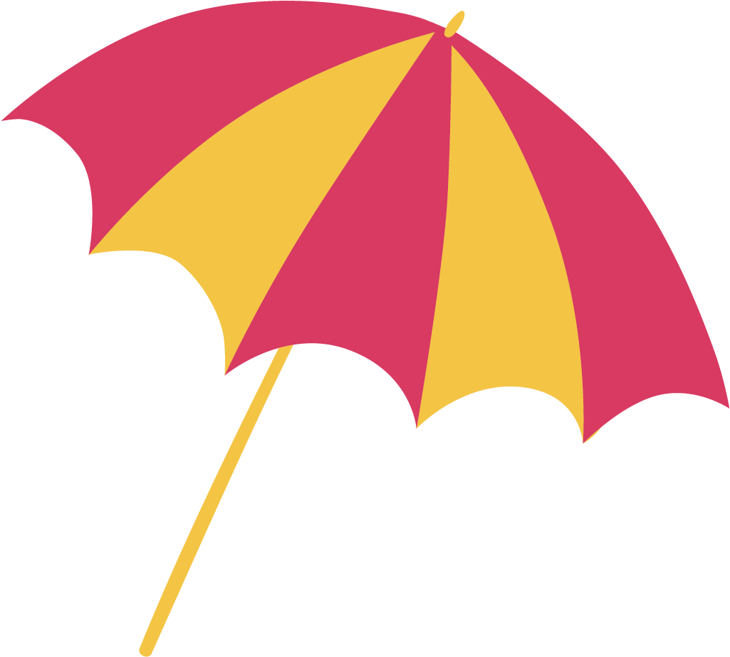 Download Png - Summer Umbrella Vector Png (1863x1771)