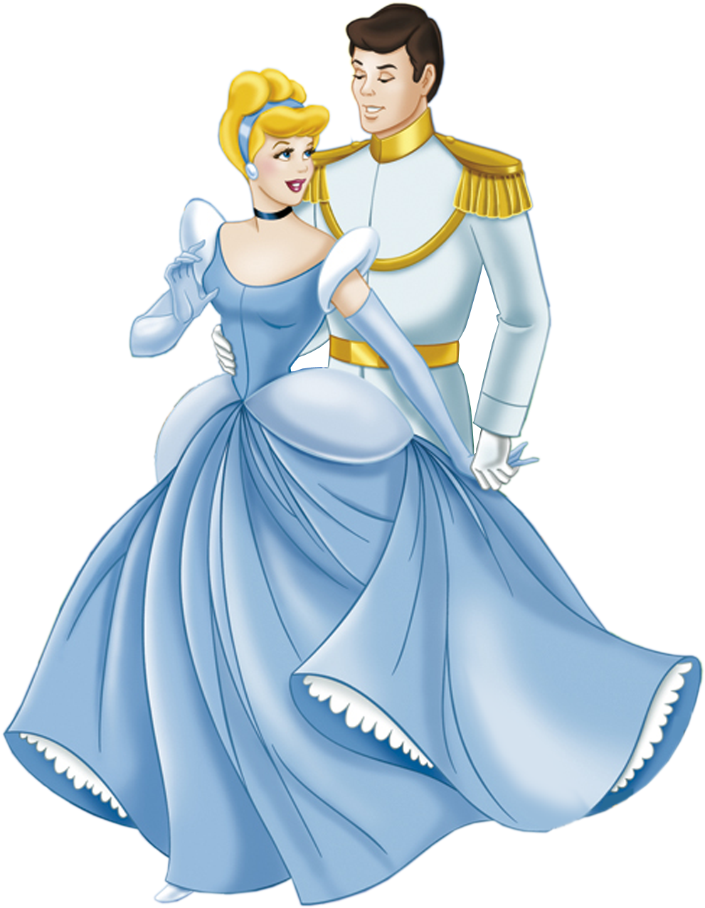 Cinderella And Prince Charming - Cinderella And Prince Charming (1301x1417)