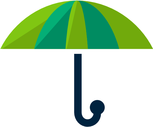 Umbrella Free Icon - Hình Chiếc Dù (512x512)