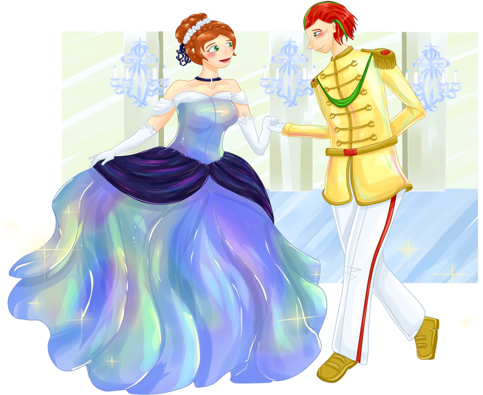 Cinderella And Prince Costumes By Fun2berandom On Deviantart - Illustration (1024x823)