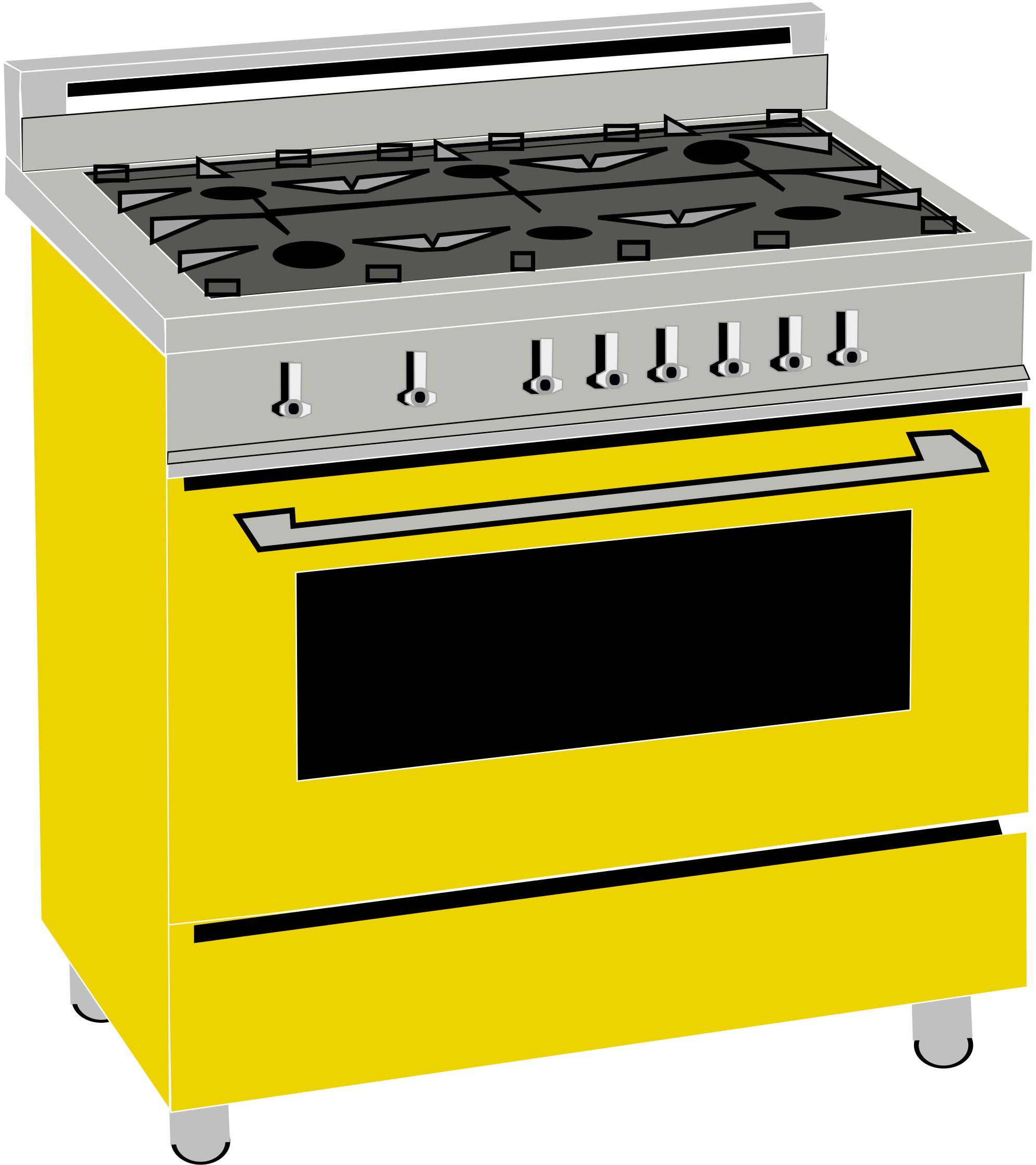 Open - Gas Range (2000x2250)