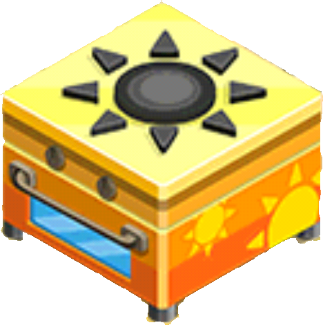 Sunset Oven - Circle (468x471)