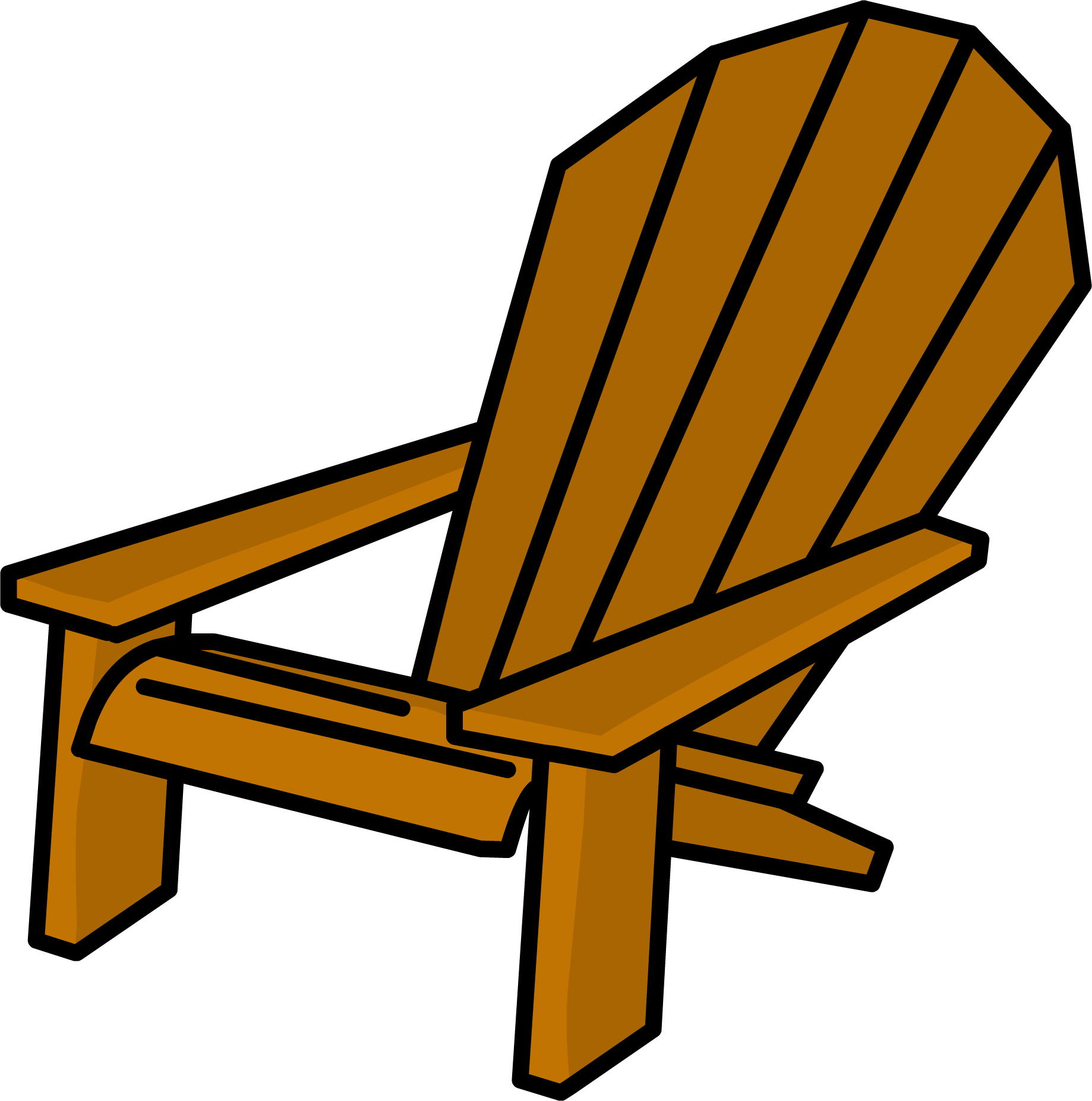 Lounging Deck Chair - Lounging Deck Chair (1838x1853)
