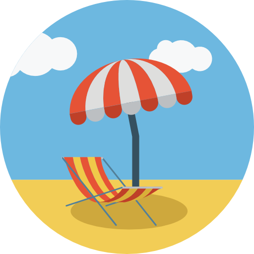 Beach Chairs With Canopies - Icon (512x512)