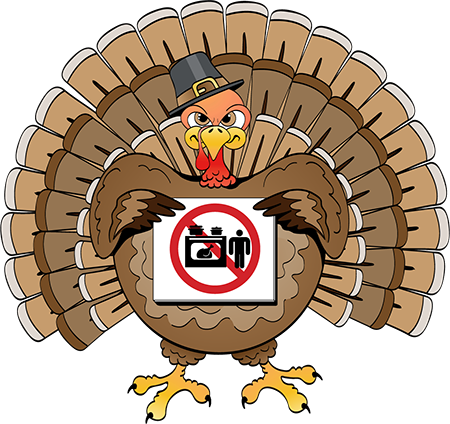 Keep Children Away From Stove And Oven - Cartoon (450x424)