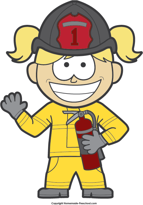 Click To Save Image - Fire Safety Clip Art (461x660)