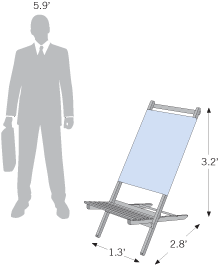 Not Only At Beaches Is This Chair An Eye-catching Marketing - Silhouette Business (491x267)