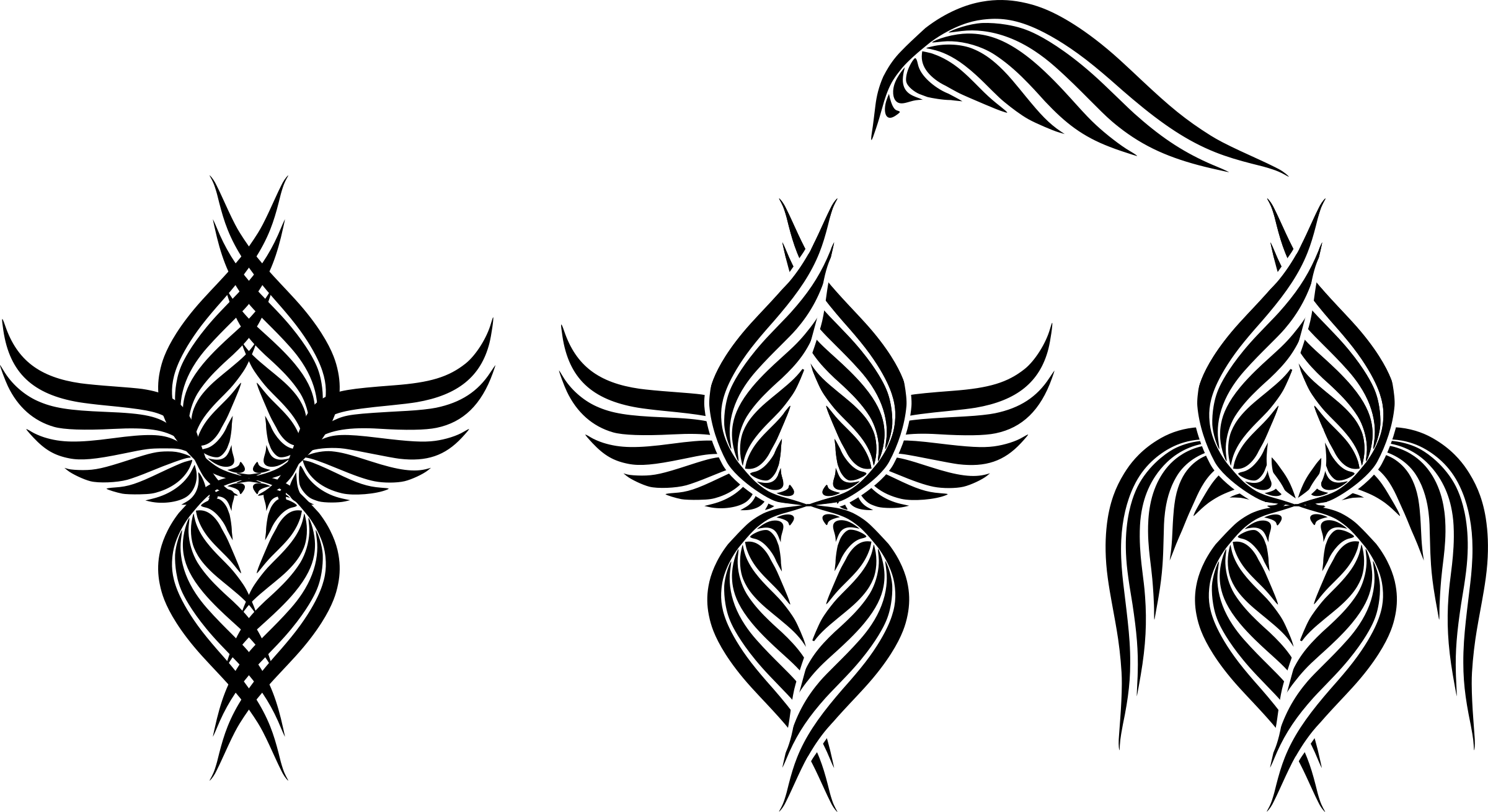 Wings - Seraphim Wings Png (2400x1310)