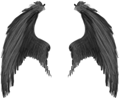 Wings Png - Realistic Demon Wings Png (400x324)