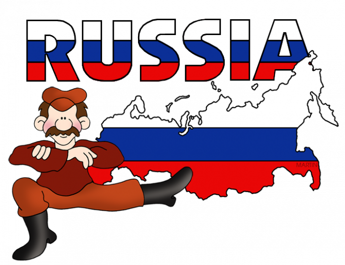 Ja Me Kënd Kufizohet Shteti Më I Madh Në Botë - Russie Clipart (700x537)