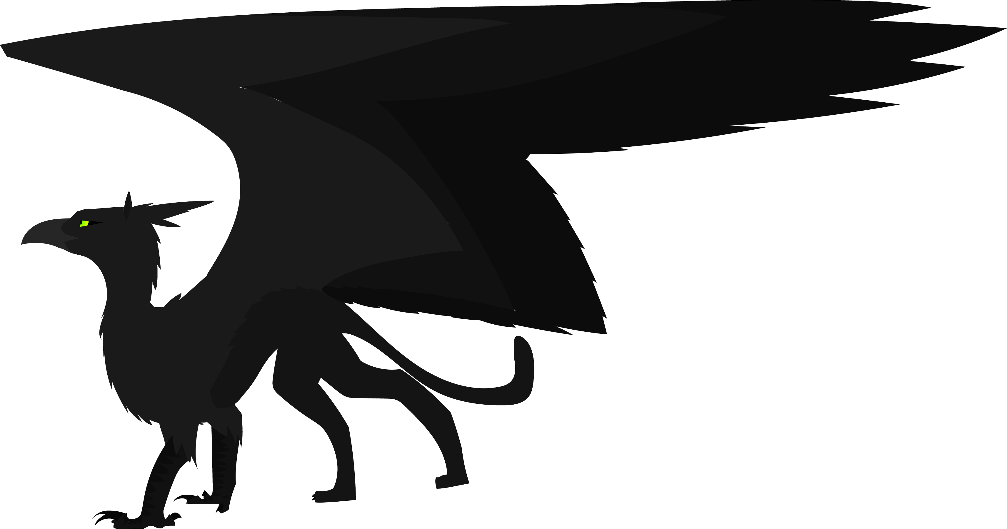 Griffin Wip2 By Silverystormwing Griffin Wip2 By Silverystormwing - Illustration (3424x1799)