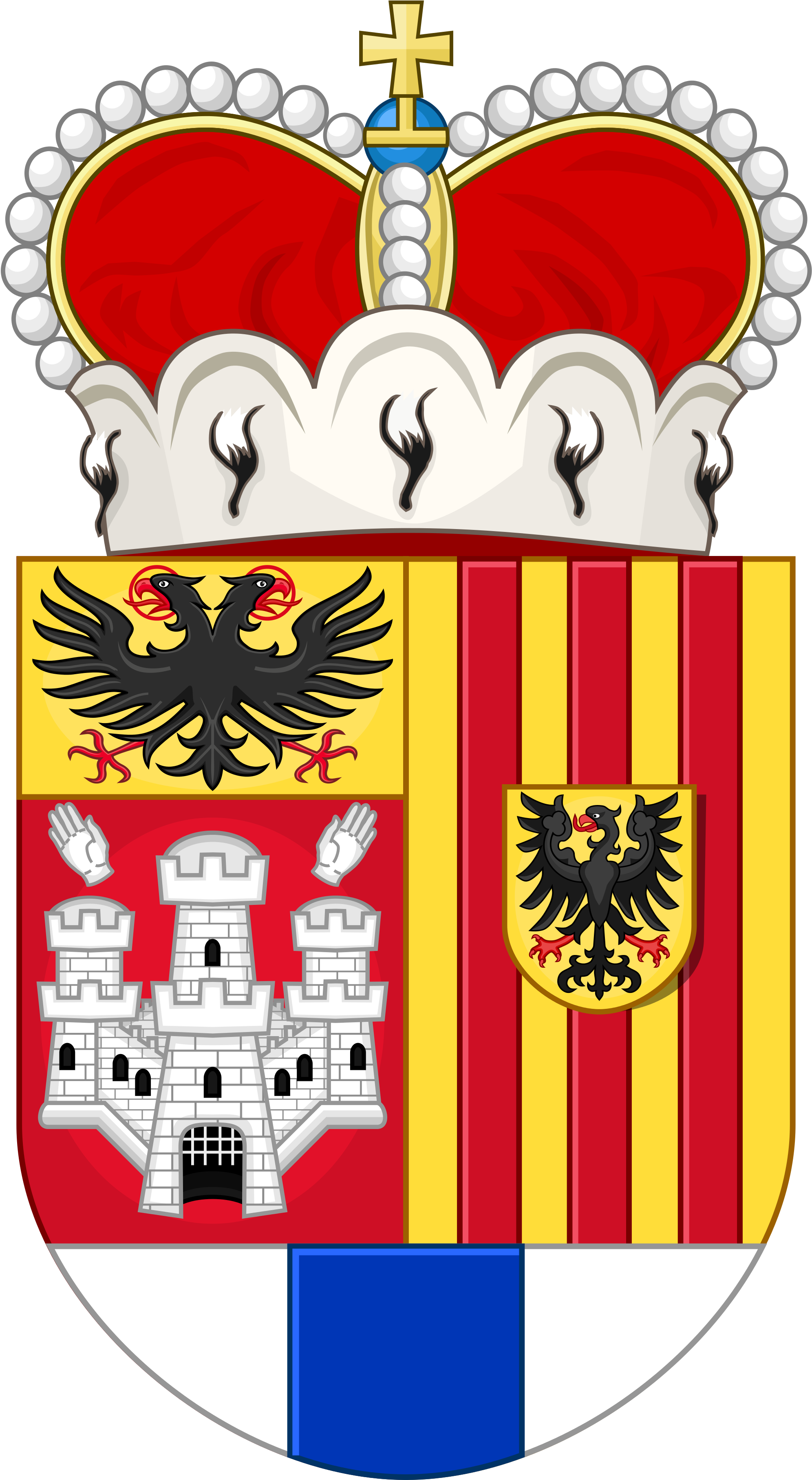 Open - Antwerp Coat Of Arms (2000x3651)