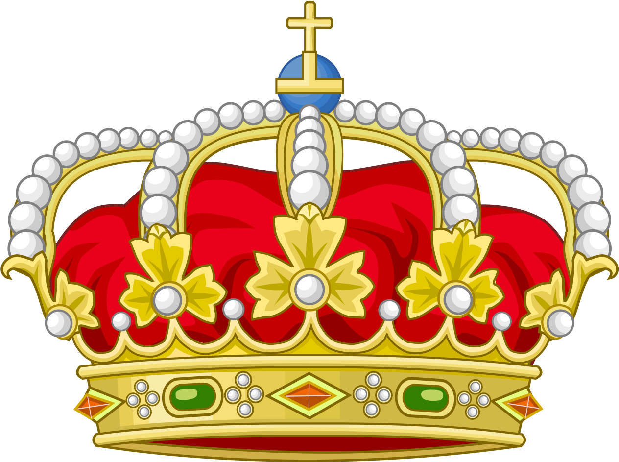Heraldic Royal Crown Of Spain - Spanish Royal Crown (1280x960)